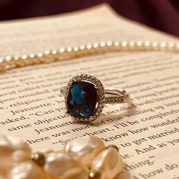 Sapphire Crystal Ring