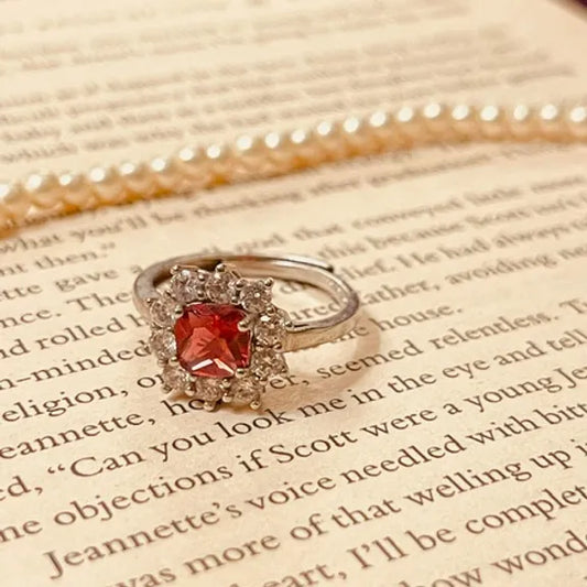 Red Crystal Ring